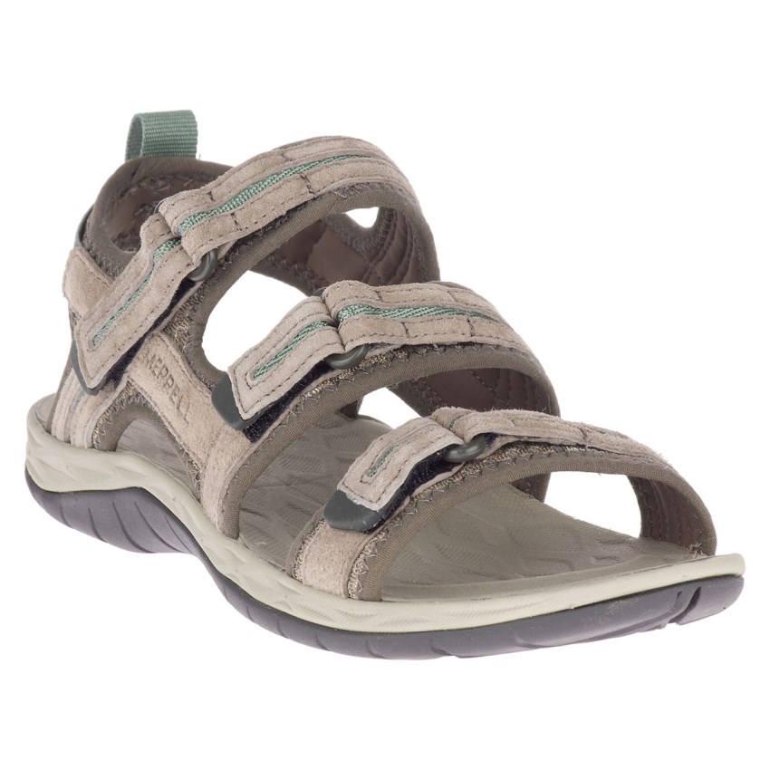 Sandales Merrell Siren 2 Strap Grise Femme | O.Z.OFXX